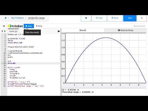 Creating a Python Function to Determine Maximum Projectile Range