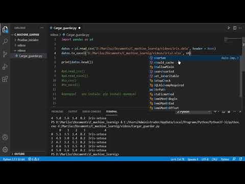 Import and Save Data (CSV, EXCEL) in Python with Pandas. 📤 📥