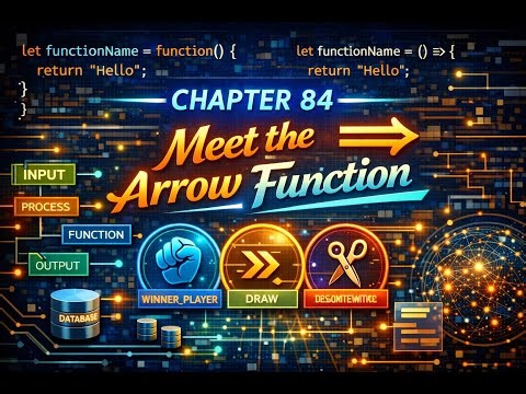 The Complete JavaScript in Malayalam - Chapter 84 - Meet the Arrow Functions in JavaScript
