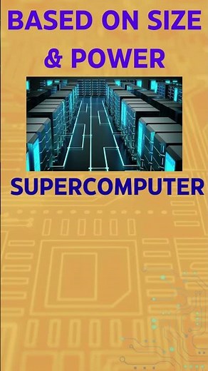 Types of Computer | Classification of Computers Explained