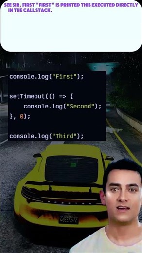 What Is Event Loop in JavaScript || Must Watch || #trending #shorts #eventloop #coding #famous