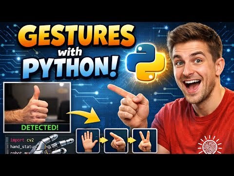 Control Mouse Using Hand Gestures | Python & OpenCV Project