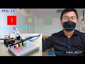 [DEMO] Virtual Button (LED Control) || Opencv Arduino