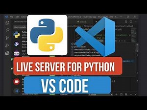 How to Install Live Server for Python in VS Code | Run Python Web Apps in Real-Time
