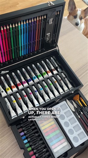 A small creative reset ✨ I found this wooden art set during a random Lidl visit and didn’t expect much — but testing affordable art supplies turned out to be surprisingly inspiring. Sometimes a budget art set is all you need to try new materials, sketch freely, and rediscover the joy of drawing again. Not sponsored, just an artist experimenting and enjoying the process.