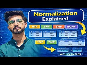 Normalization Explained | 1NF, 2NF, 3NF, BCNF with Examples | CodiXo