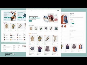 Create an Ecommerce Website with HTML CSS and JavaScript