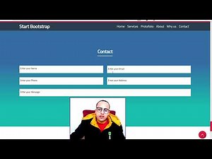 #20 css tutorial | Responsive website design html css | css position | تصميم موقع ويب كامل
