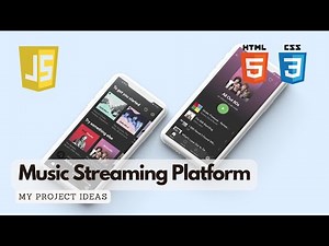 Music Streaming Application using JavaScript | HTML & CSS | JavaScript Projects