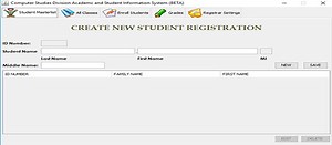 Student Information System In Java - Source Code & Projects