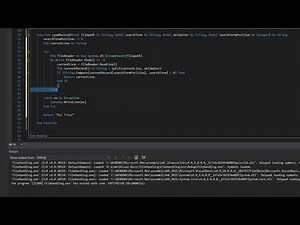 Reading From a CSV or a Text File and Searching for a Record in Visual Basic