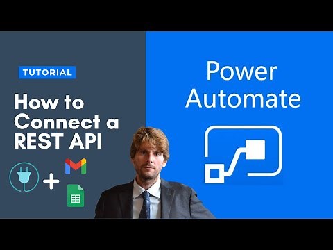 Power Automate Tutorial - How to connect a Rest API