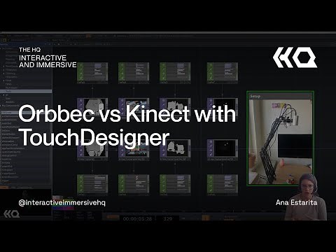 Orbbec vs Kinect with TouchDesigner - TouchDesigner Tutorial 188