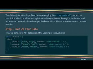 Efficiently Matching User Inputs to Arrays in JavaScript