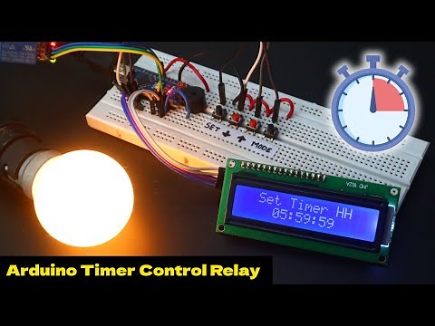 Arduino Timer Control Relay Devices