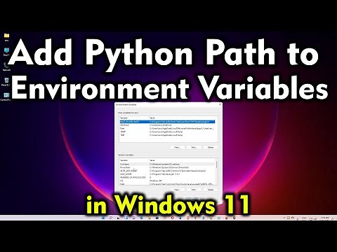 How to Add Python Path to Environment Variables in Windows 11