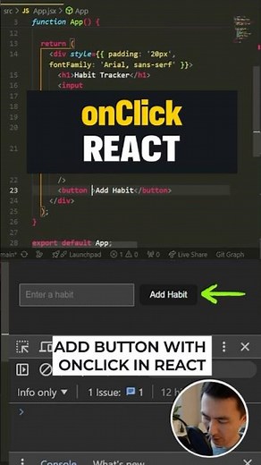Handling Click Events in React