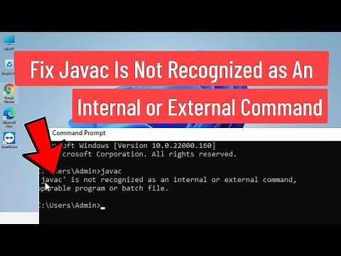 Fix javac Is Not Recognized As An Internal or External Command In Windows 11 (Solved)