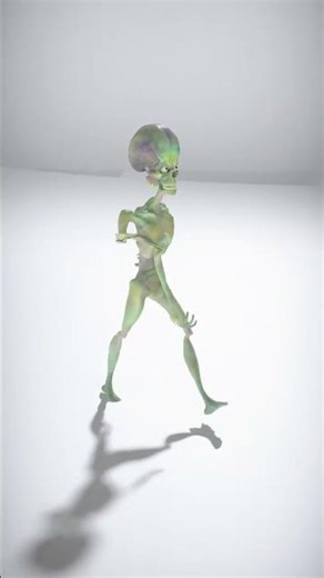 Alien Character with Unique Features