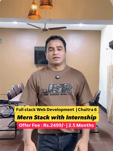 Enroll in Mern Stack with Internship Starting March 20