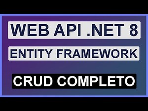 WEB API .NET 8 & EF8 - CRUD COMPLETO