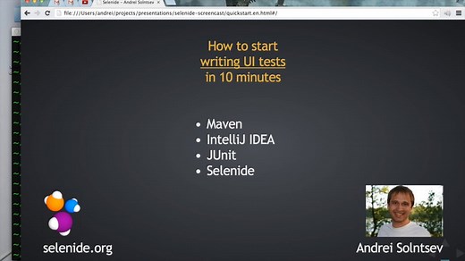 How to write UI Test in 10 minutes