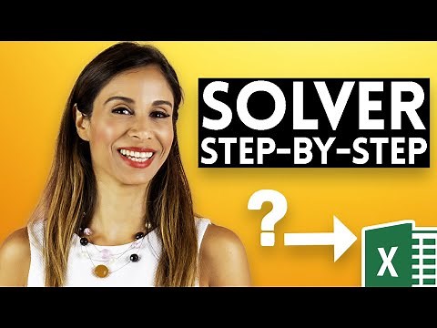 Excel Solver - Example and Step-By-Step Explanation