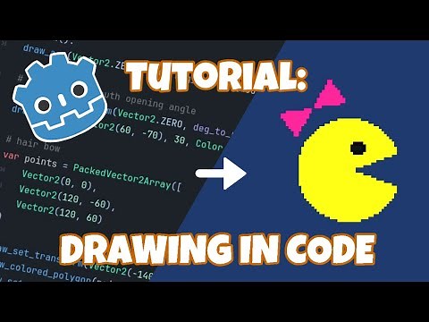 How to draw with code in Godot 4 | step by step