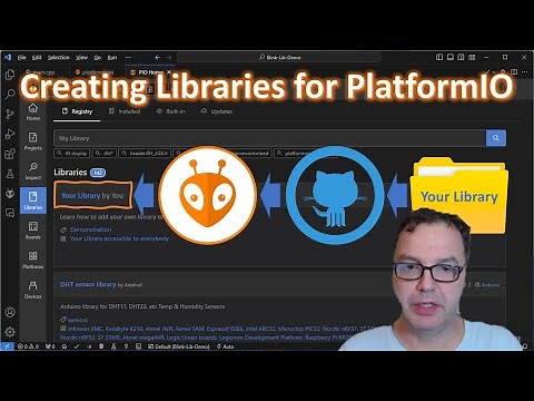 Creating Libraries for PlatformIO