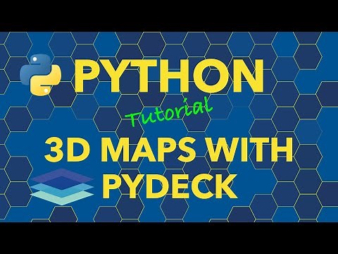 Python 3D Maps with pydeck