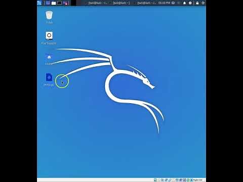 Kali Linux Idle and running python script from command line