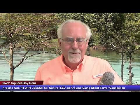 Arduino Uno R4 WiFi LESSON 67: Control LED on Arduino Using Client Server Connection