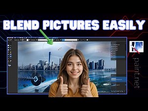How To Blend 2 Pictures In Paint.Net | Seamless Photo Merge (2025)