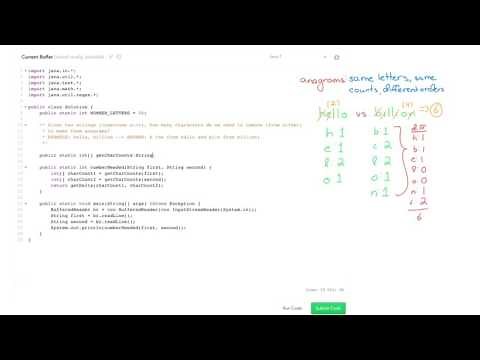 Data Structures: Anagram Problem Solution