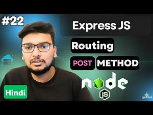 What is POST Method in Express JS? | Express.js POST Method in Node.js | Express.js Basics