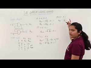S-R Latch with NAND Gates