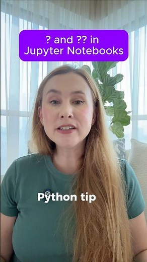 Use ? in Jupyter to see the source code and documentation #dataanalysis #python