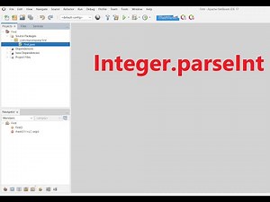 تحويل النص الي رقم Integer.parseInt in java