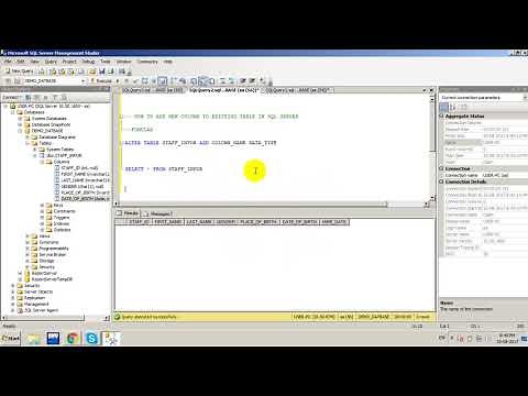 add new column to existing table in sql server