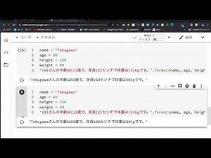 Python入門 format関数