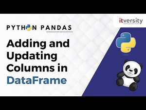 Adding and Updating Columns in Pandas DataFrame | Python Pandas Tutorial for Data Engineering