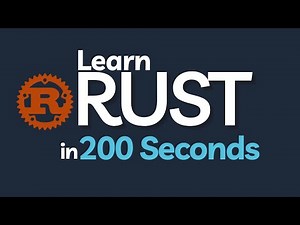 Learn RUST in 200 Seconds | RUST Programming Fundamentals for Beginners