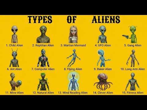 15 Alien Species: Ranked From Friendly to Dangerous 👽