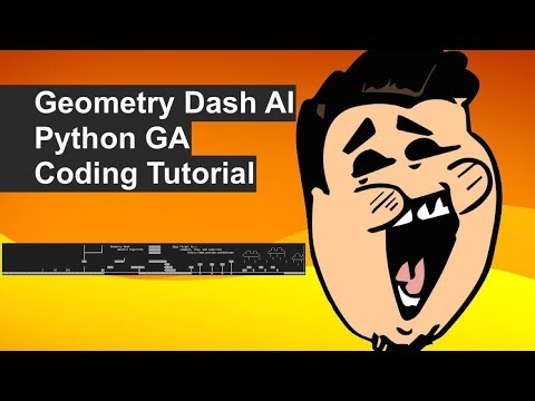 Geometry Dash Masted By Genetic Algorithms : Python Tutorial