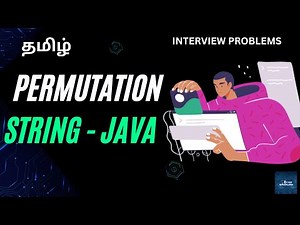 String Permutation | Java | Simple approach | Tamil
