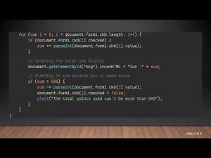 How to Calculate the Value of Checkboxes with JavaScript