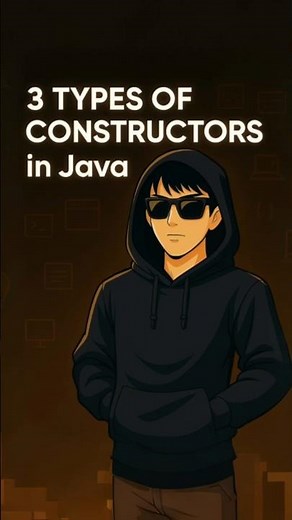 Types of Constructors in Java with Examples | Java OOP Tutorial 🚀