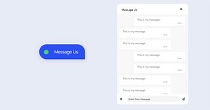 Chatbot Template Using HTML and CSS