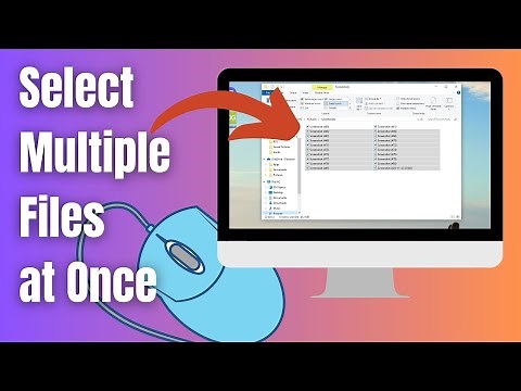 Select Multiple Files At Once On Windows