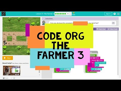 Code.org Lesson 17 The Farmer 3 - Code Org Accelerated Course The Farmer 3 - Code.org Lesson 17